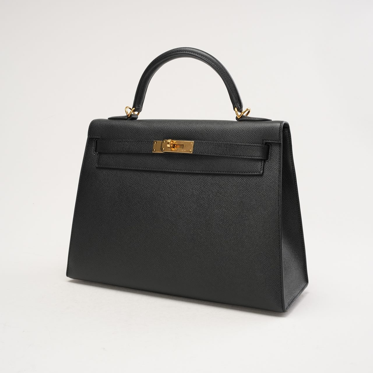 Hermès Sellier Kelly 32 Epsom Black 2016