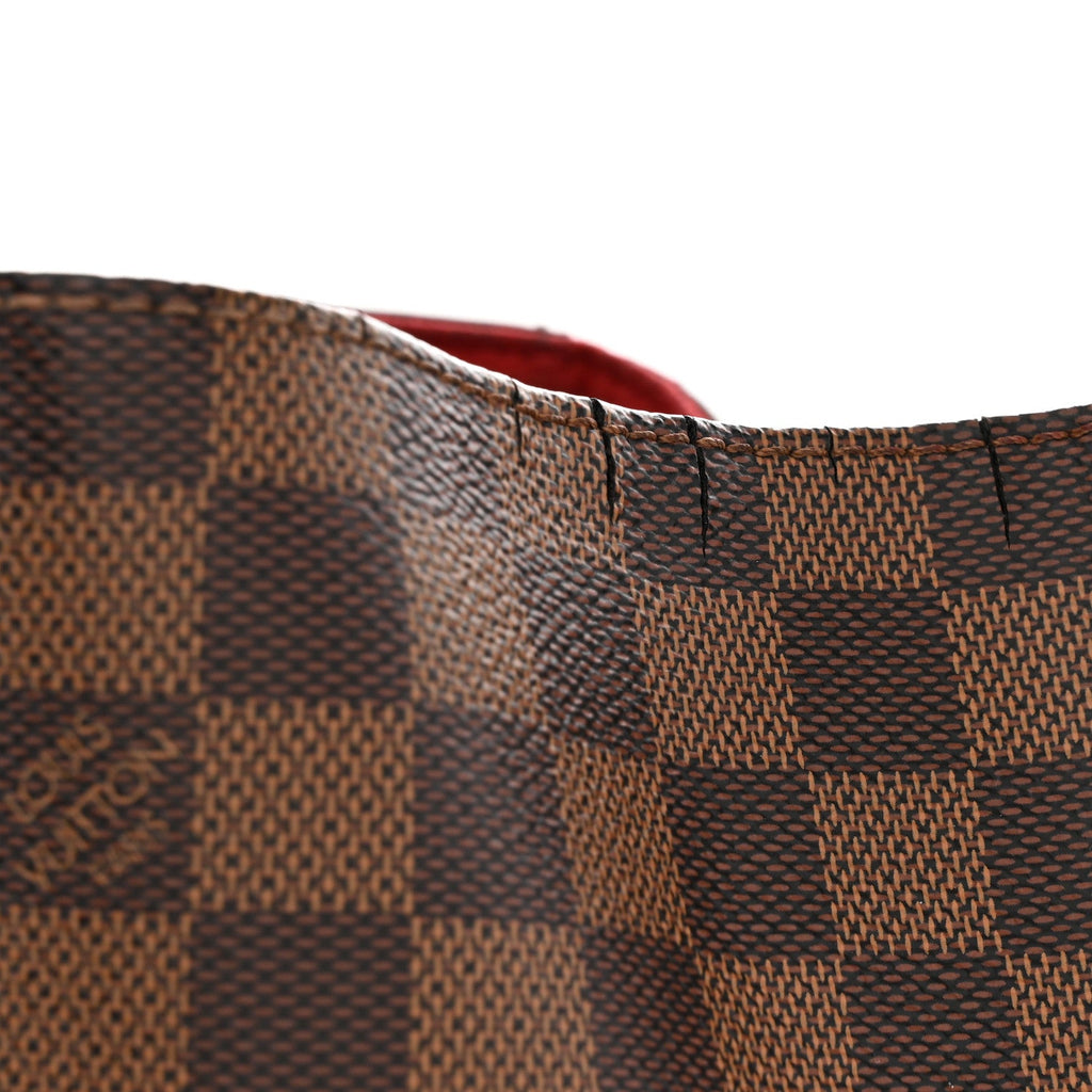 Damier Ebene Caissa Hobo Cherry