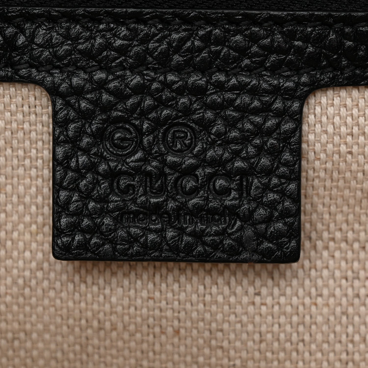 Pebbled Calfskin Medium Soho Flap Crossbody Black