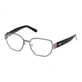 MCM Eyeglasses Geometric Full Rim, Matte Black Frame and Clear Demo Lenses Lens MW5016-H002