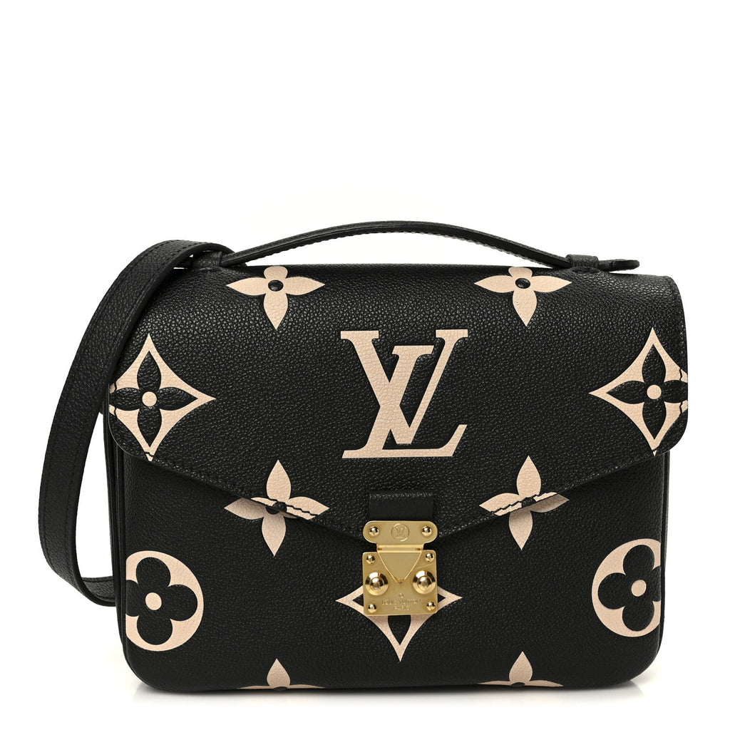Empreinte Monogram Giant Pochette Metis Black Beige Black Beige
