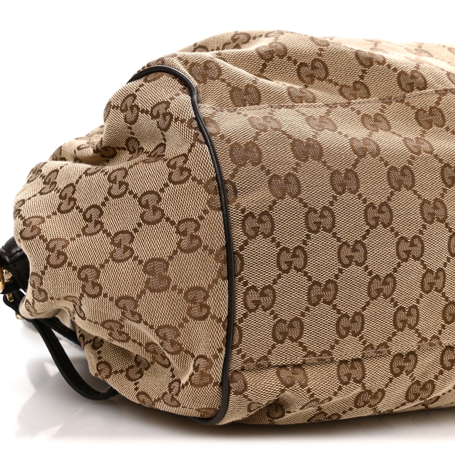 Monogram Medium Sukey Boston Bag Brown