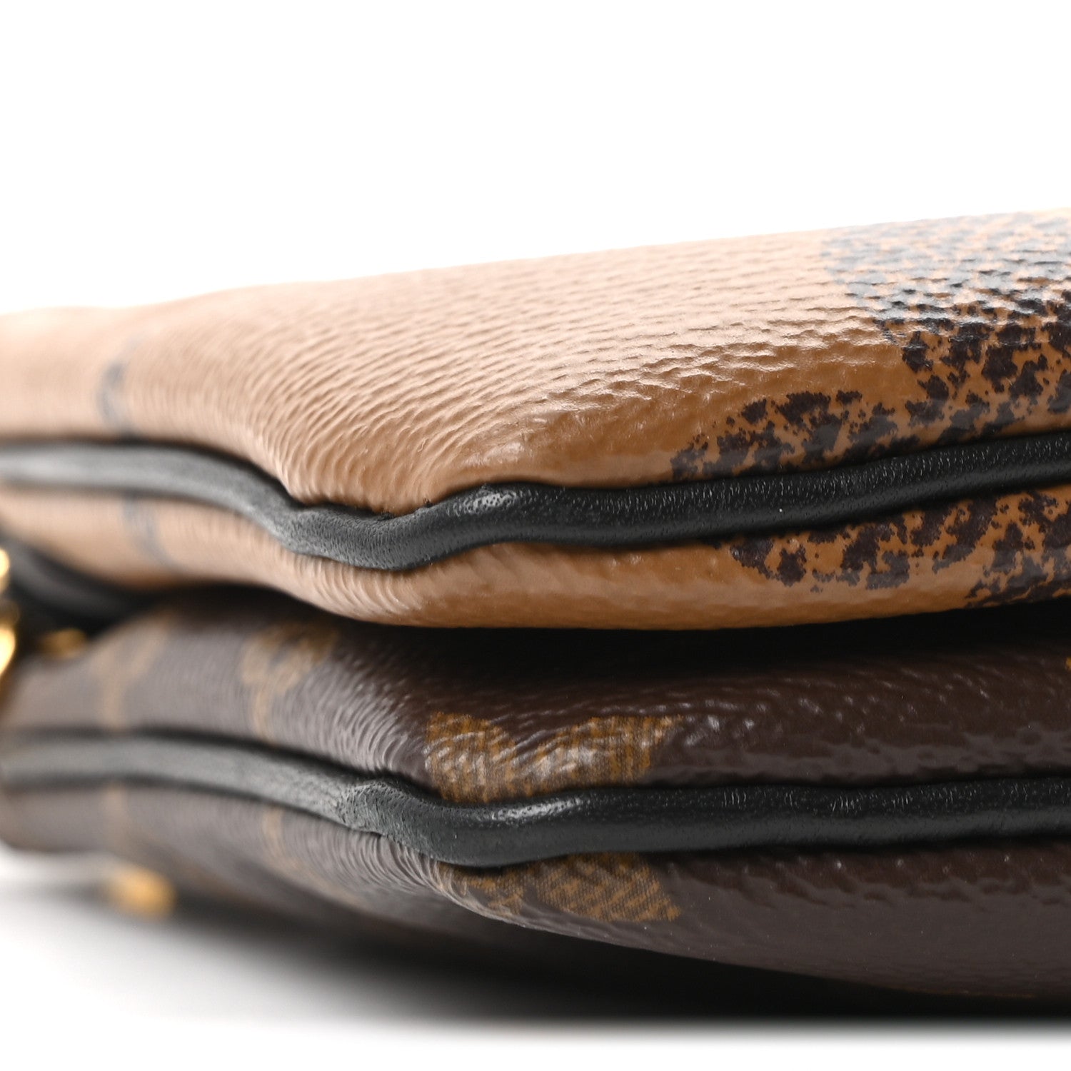 Reverse Monogram Giant Double Zip Pochette