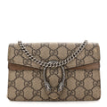 GG Supreme Monogram Super Mini Dionysus Shoulder Bag Taupe