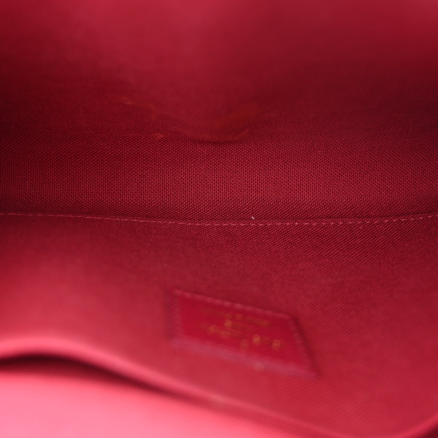 Monogram Pochette Felicie Chain Wallet Fuchsia