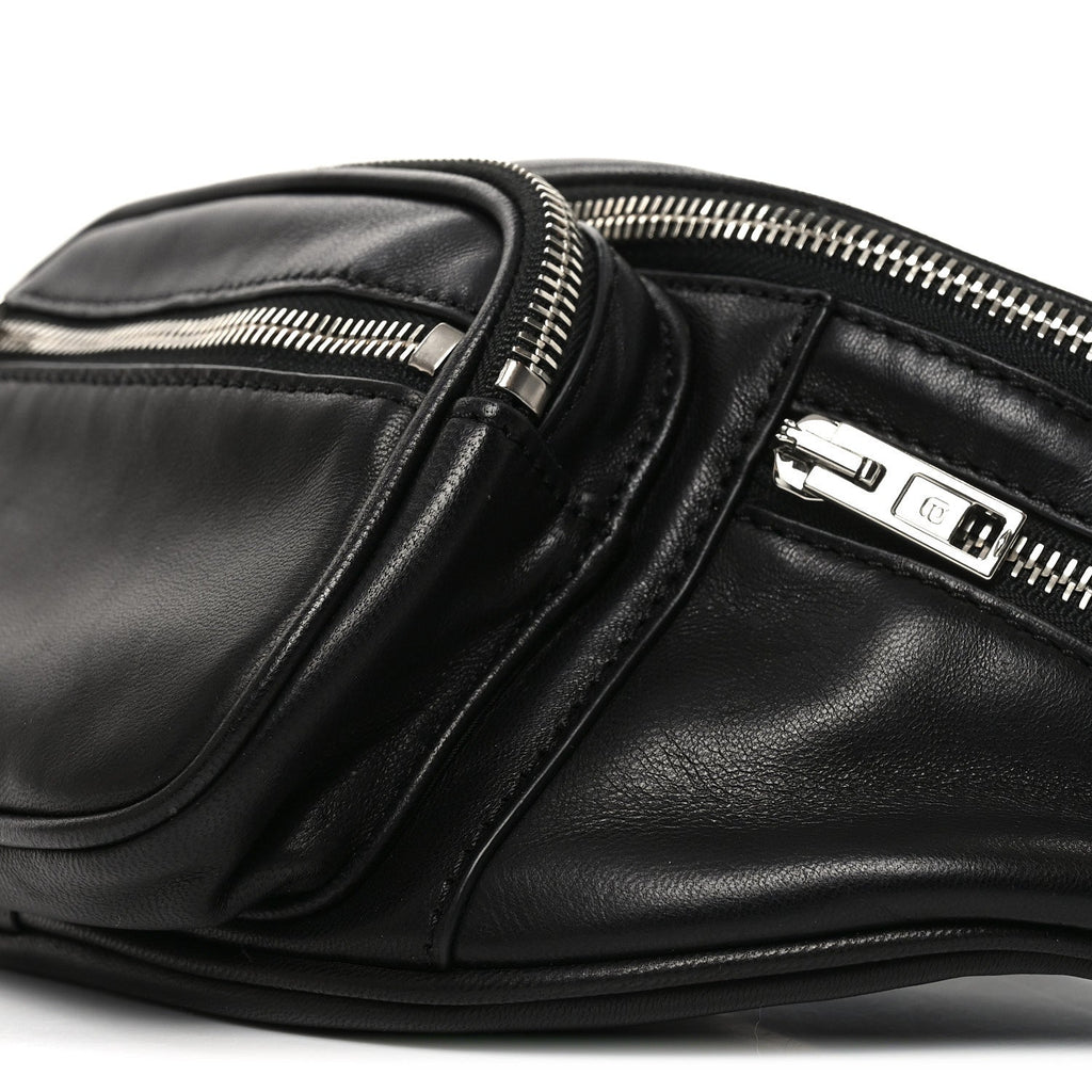 Nappa Fannypack Black