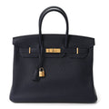 Togo Birkin 35 Bleu Nuit