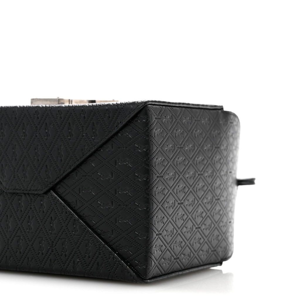 Calfskin Monogram Take Away Box Black