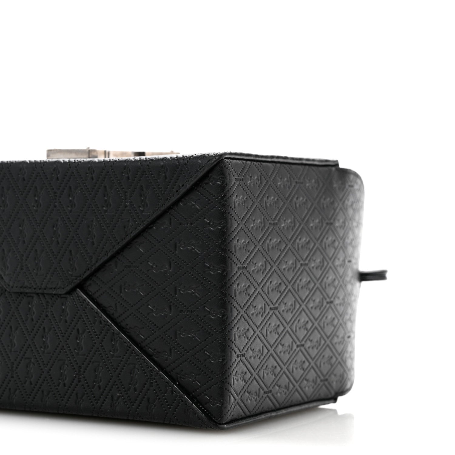 Calfskin Monogram Take Away Box Black