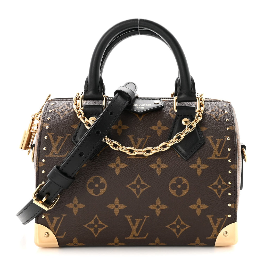 Reverse Monogram Speedy Trunk 20