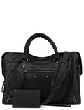 Black Calfskin City Bag