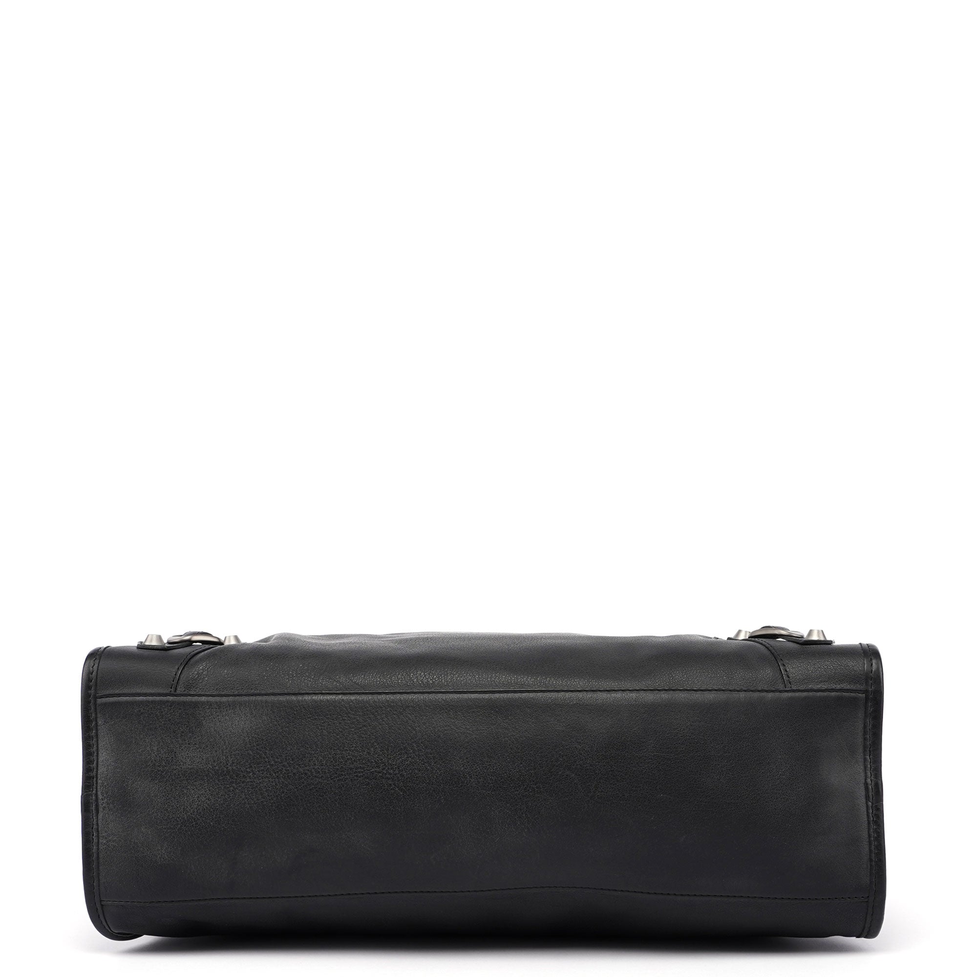 Black Calfskin City Bag