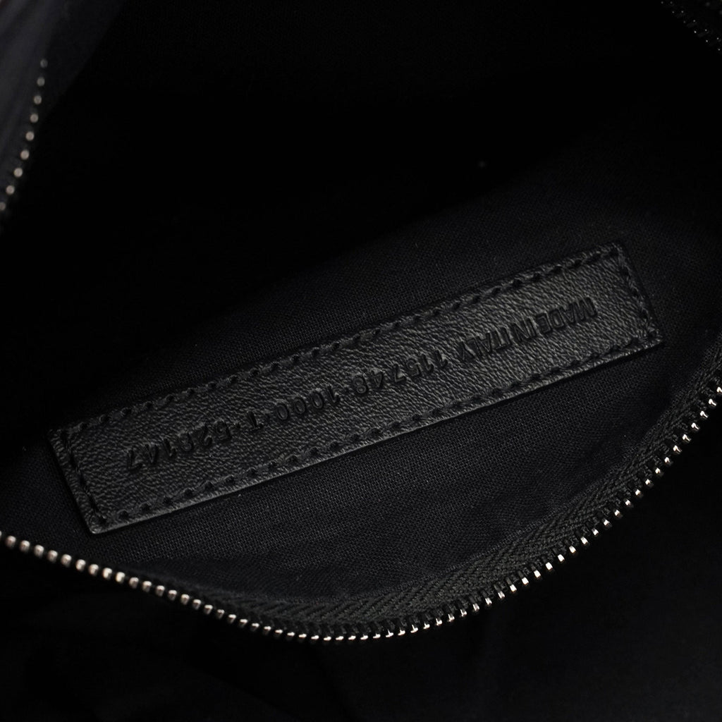 Black Calfskin City Bag