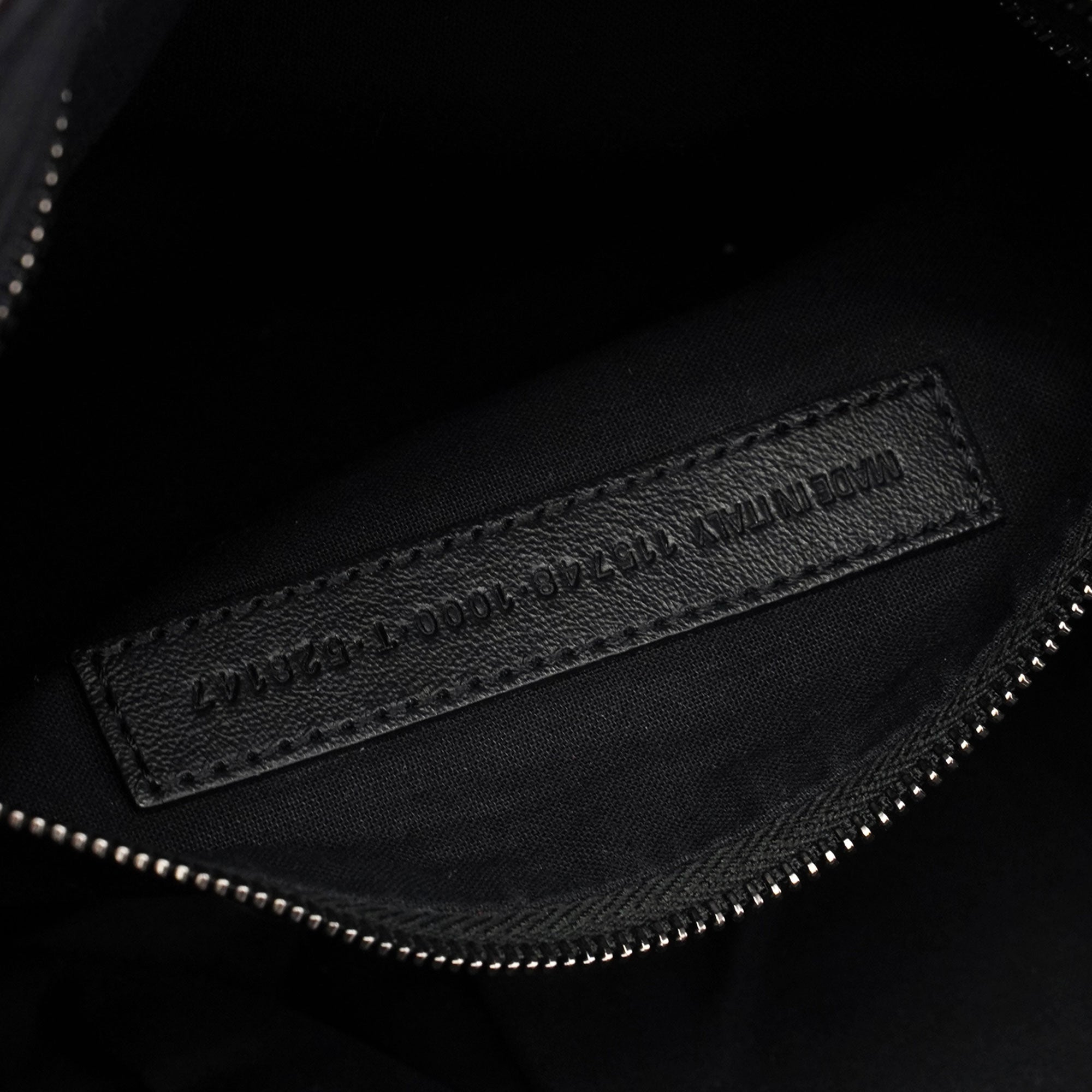 Black Calfskin City Bag