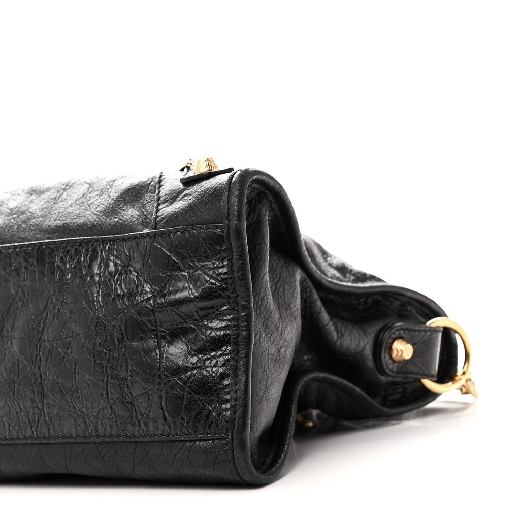 Agneau Giant 12 Gold Hardware City Black