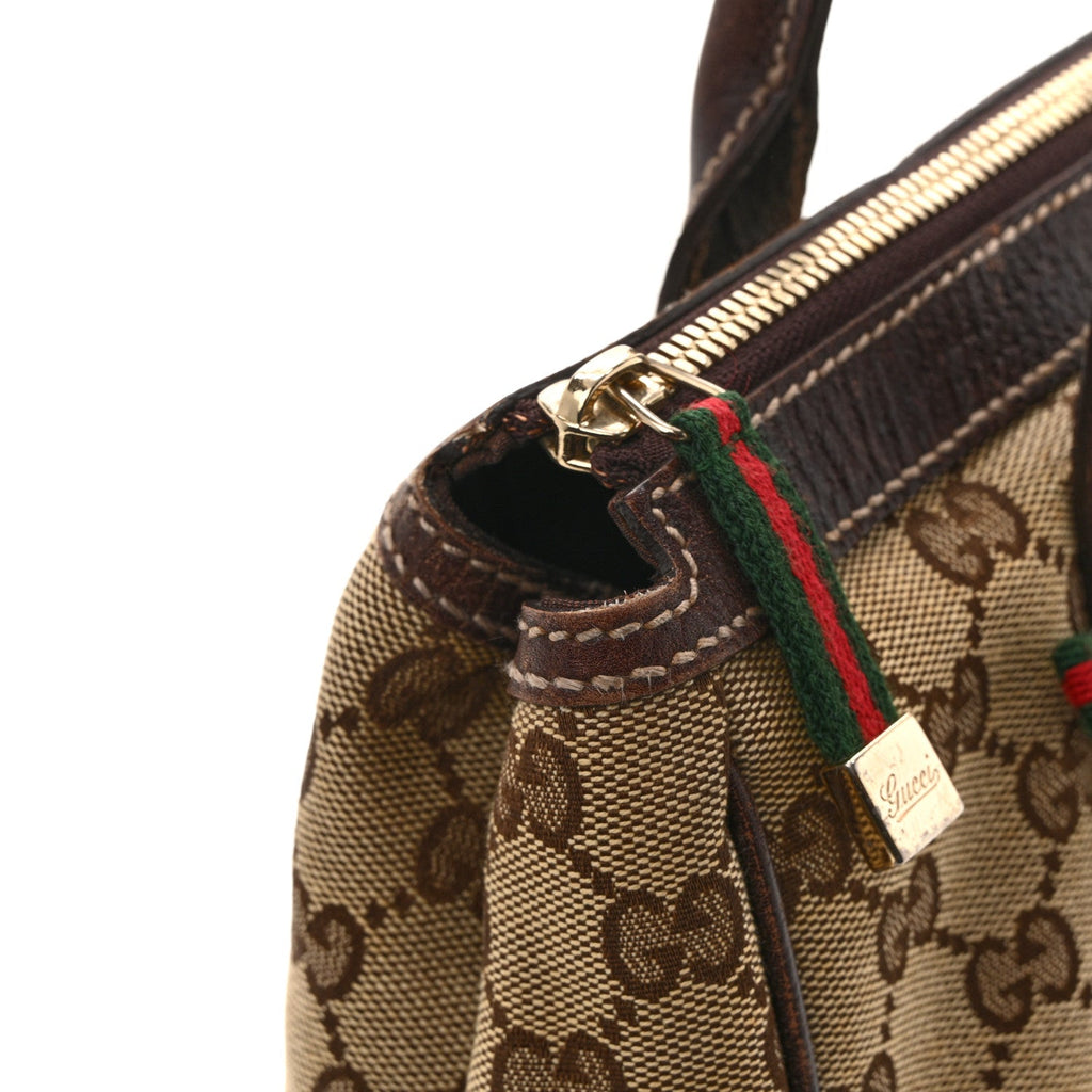 Monogram Medium Princy Tote Dark Brown