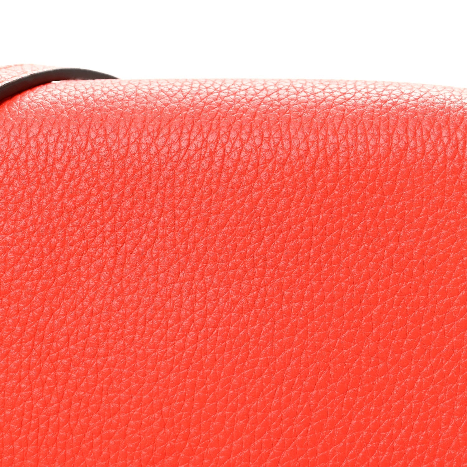Calfskin Small Margot Top Handle Satchel Candy Apple Red