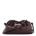 Lambskin Mini Cloud Clutch Plum