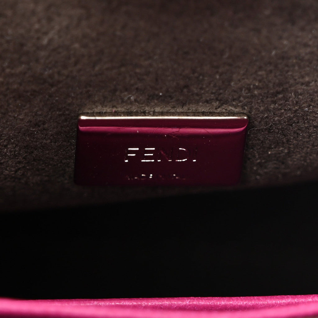 Nappa Micro Peekaboo Iconic Satchel Magenta