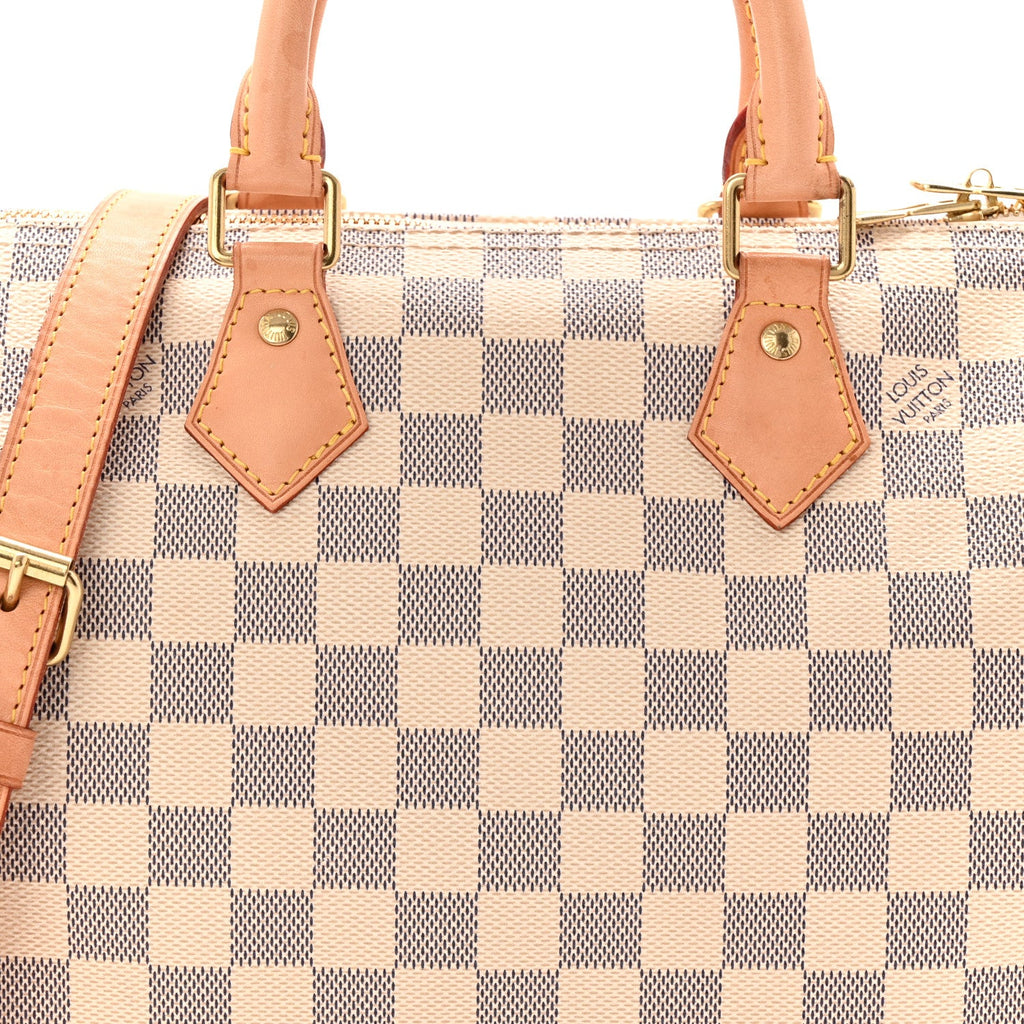 Damier Azur Speedy Bandouliere 25