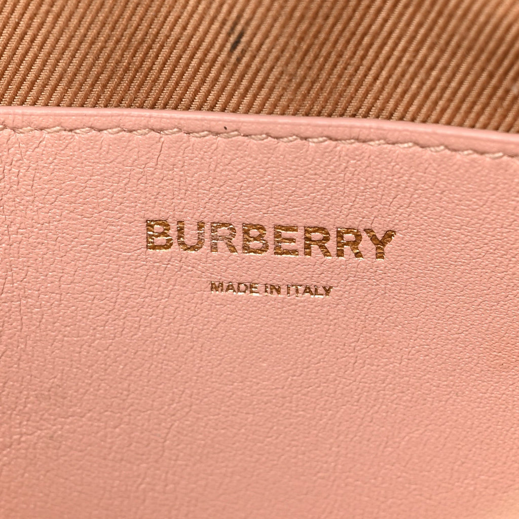 Calfskin Quilted Small Lola Camera Bag  Dusty Pink