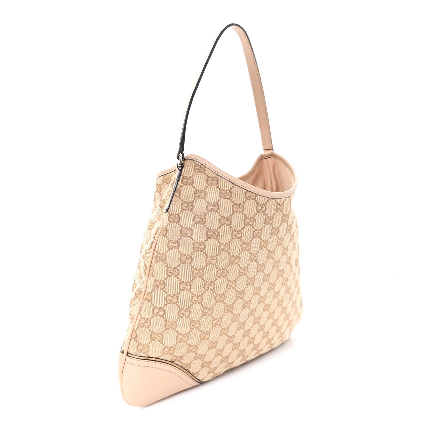 Monogram Medium New Britt Hobo Beige
