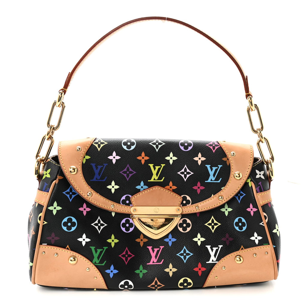 Monogram Multicolor Beverly MM Black