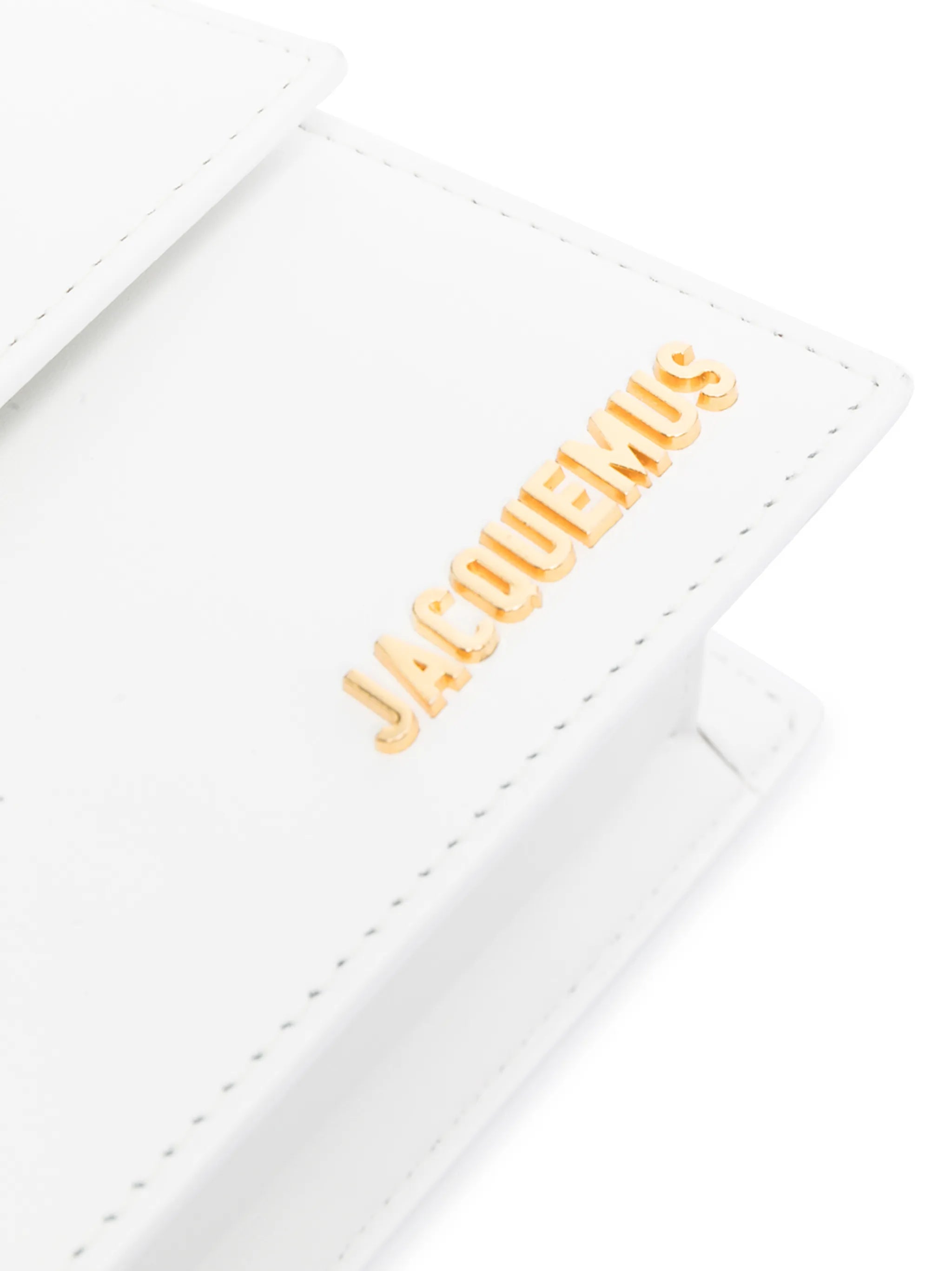 Jacquemus Le Chiquito Moyen Bag Leather White Leather Handbag (Authentic  )