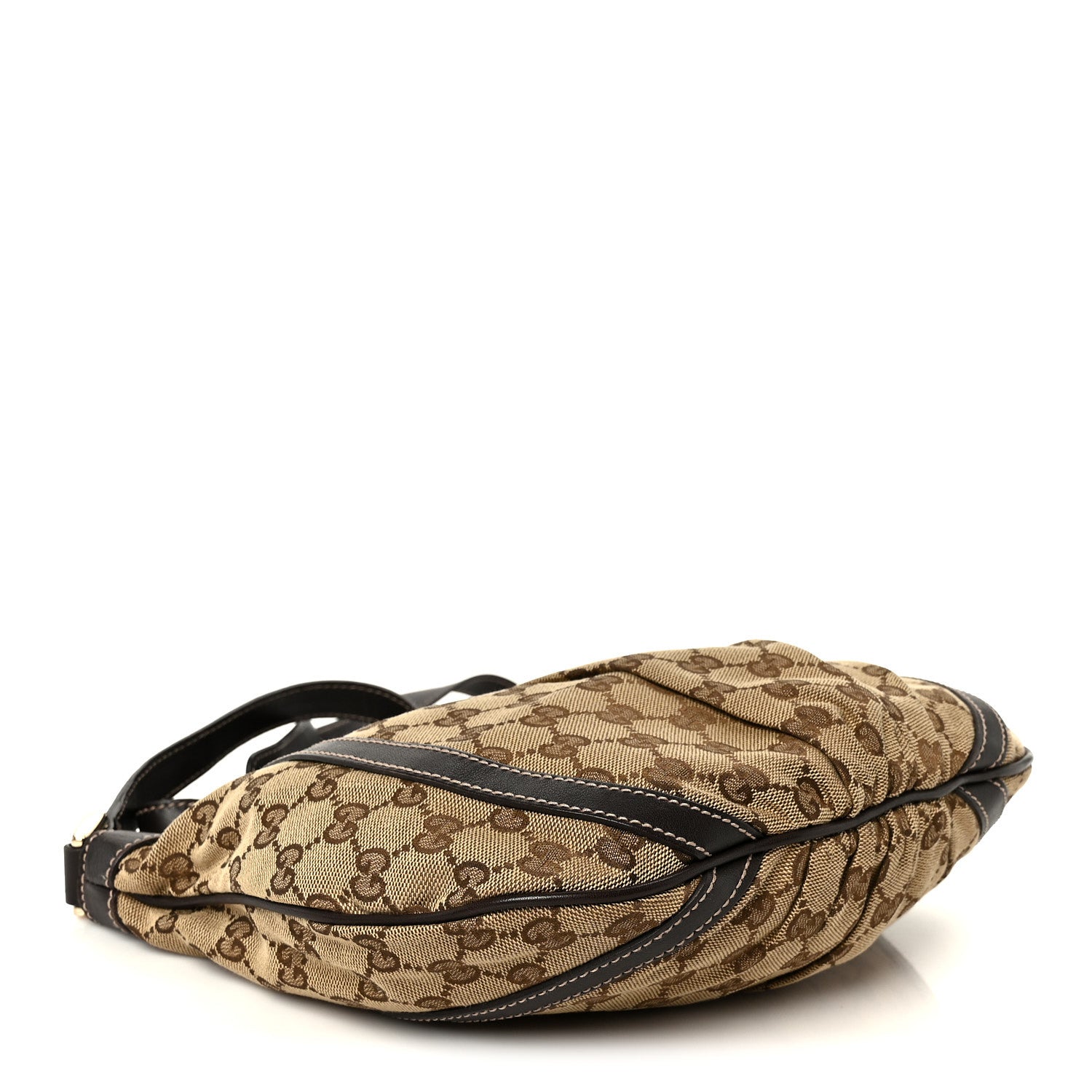 Monogram Small D Gold Ring Messenger Dark Brown