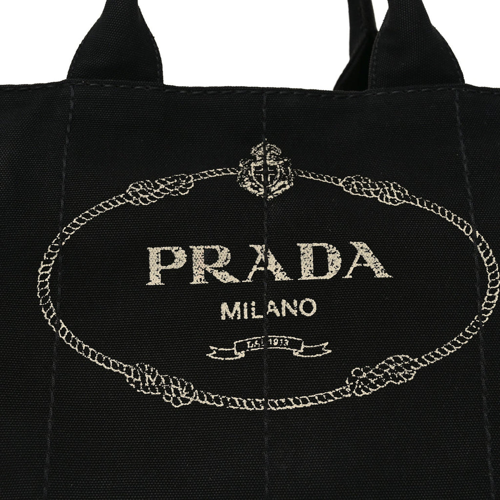 Canapa Logo Tote Black