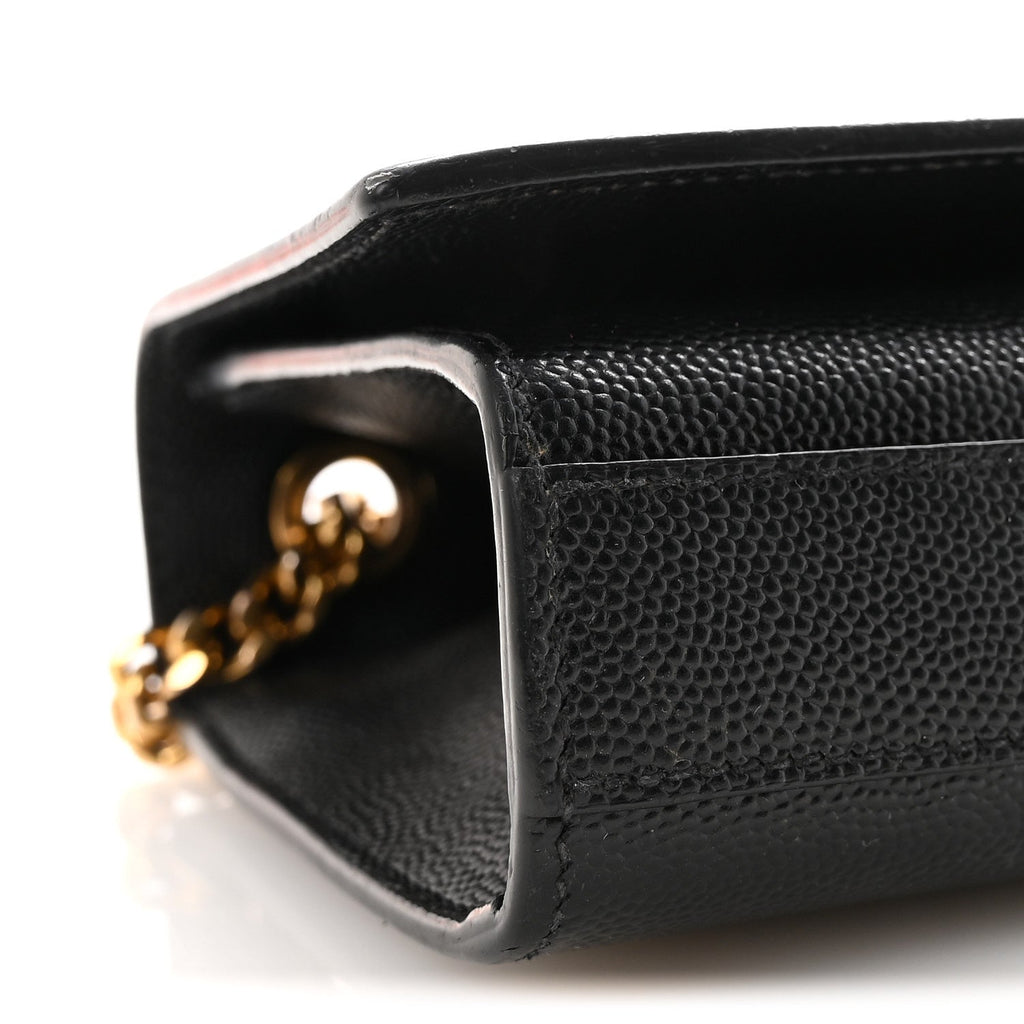 Grain De Poudre Small Monogram Kate Satchel Black