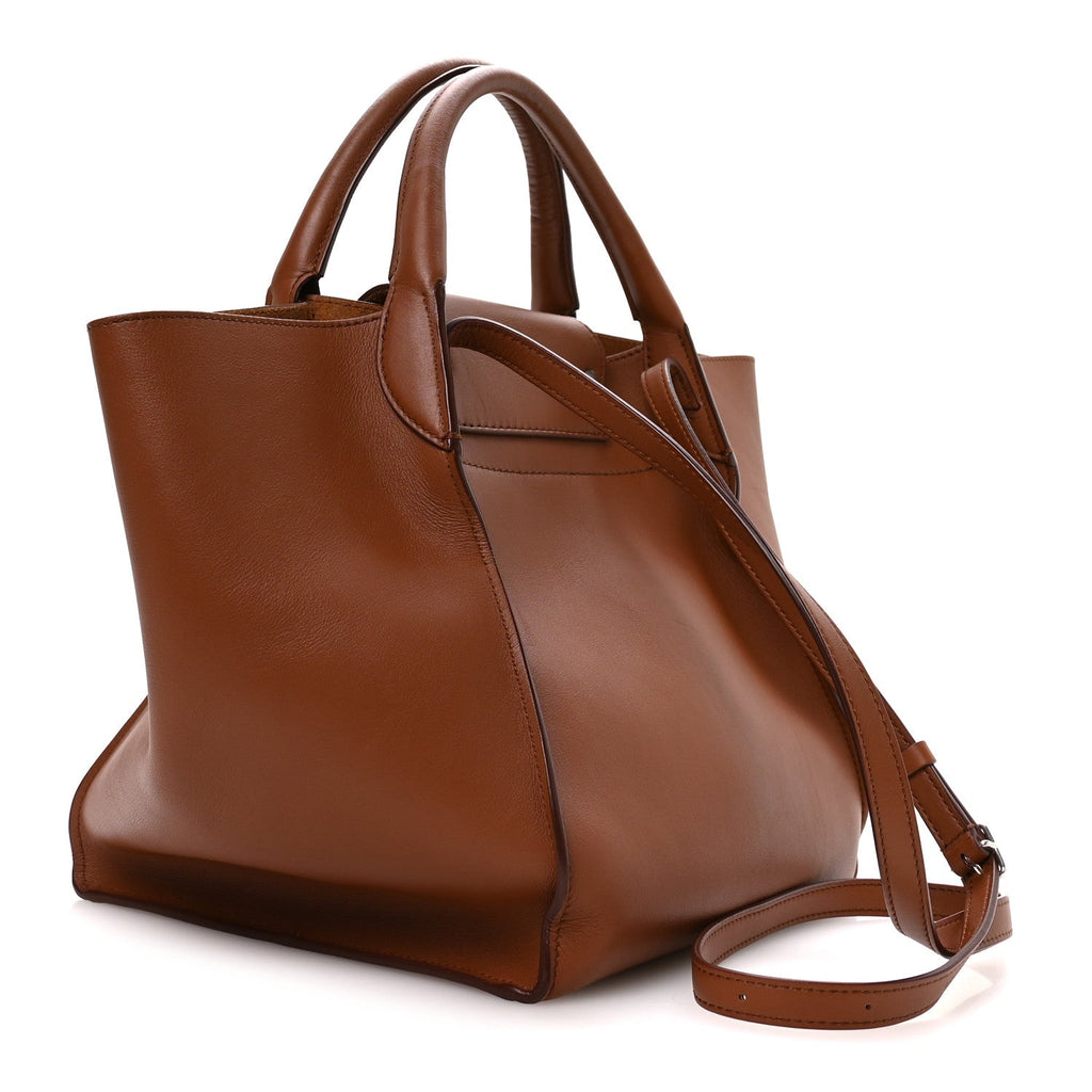 Smooth Calfskin Small Big Bag Tan