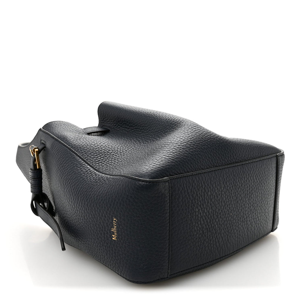 Heavy Grain Small Lyra Bucket Bag Night Sky