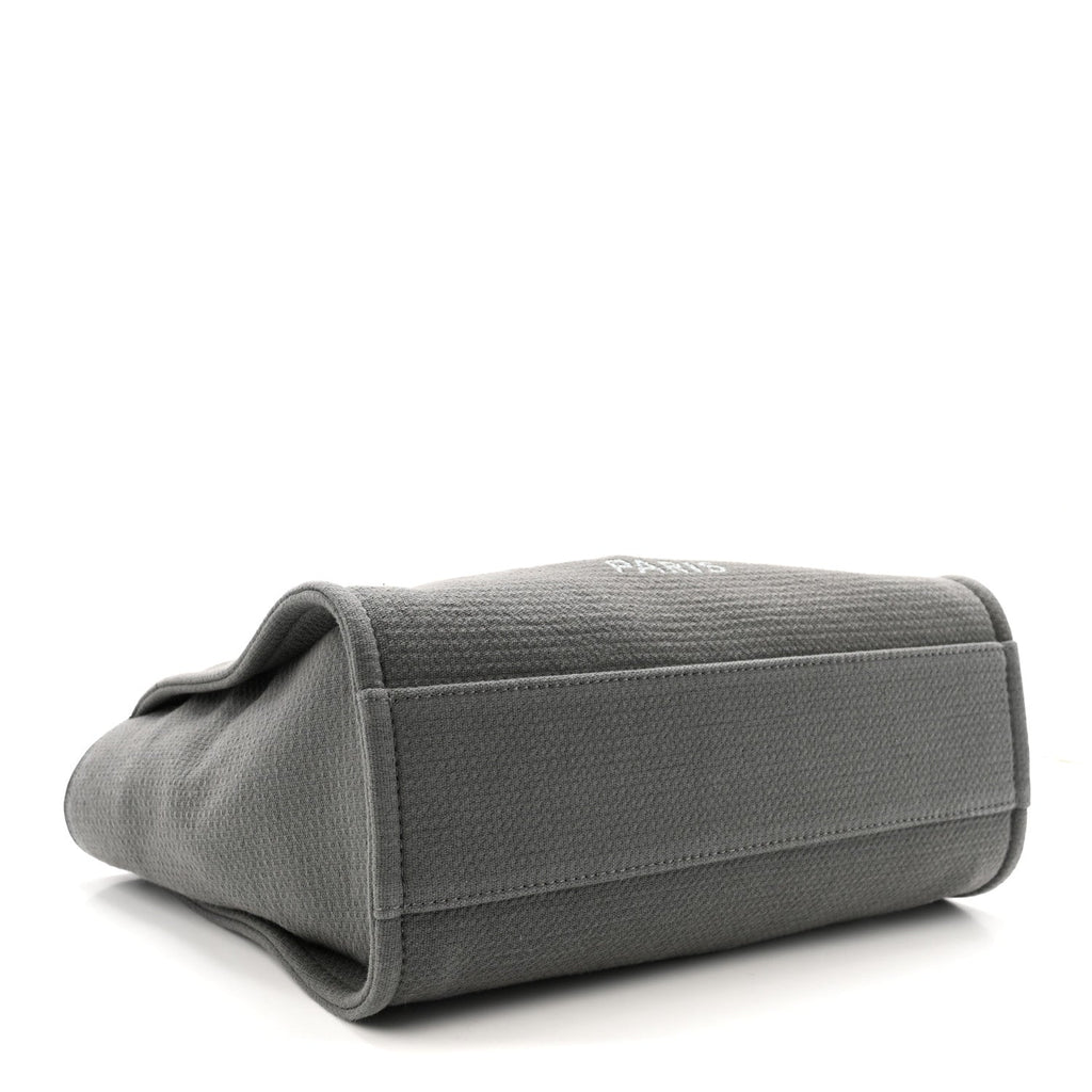 Mixed Fibers Small Deauville Tote Dark Grey