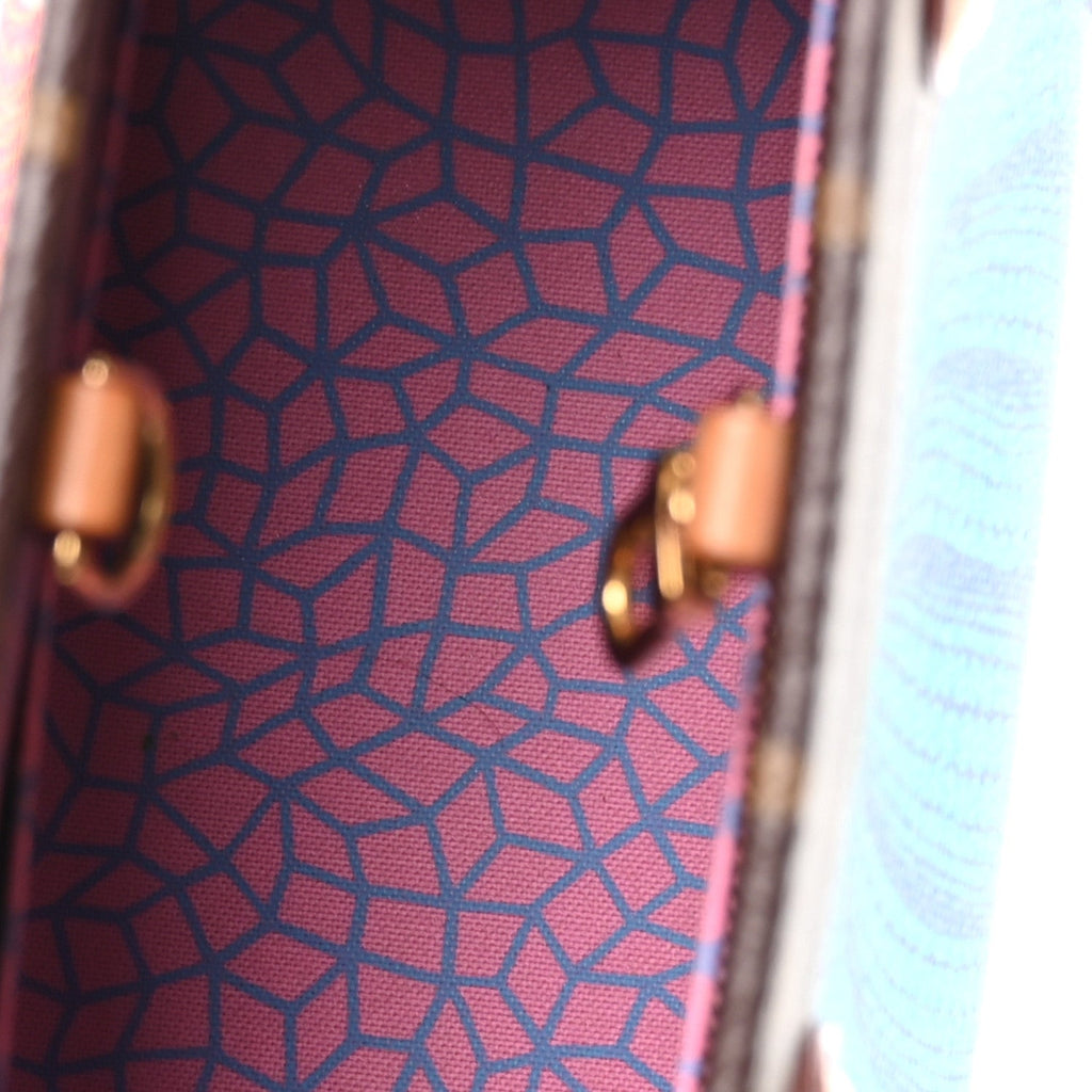 LV X YK Monogram Pumpkin Onthego PM Multicolor