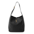 Supple Calfskin Large Le 5 A 7 Soft Hobo Black