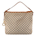 Damier Azur Delightful MM Rose Ballerine