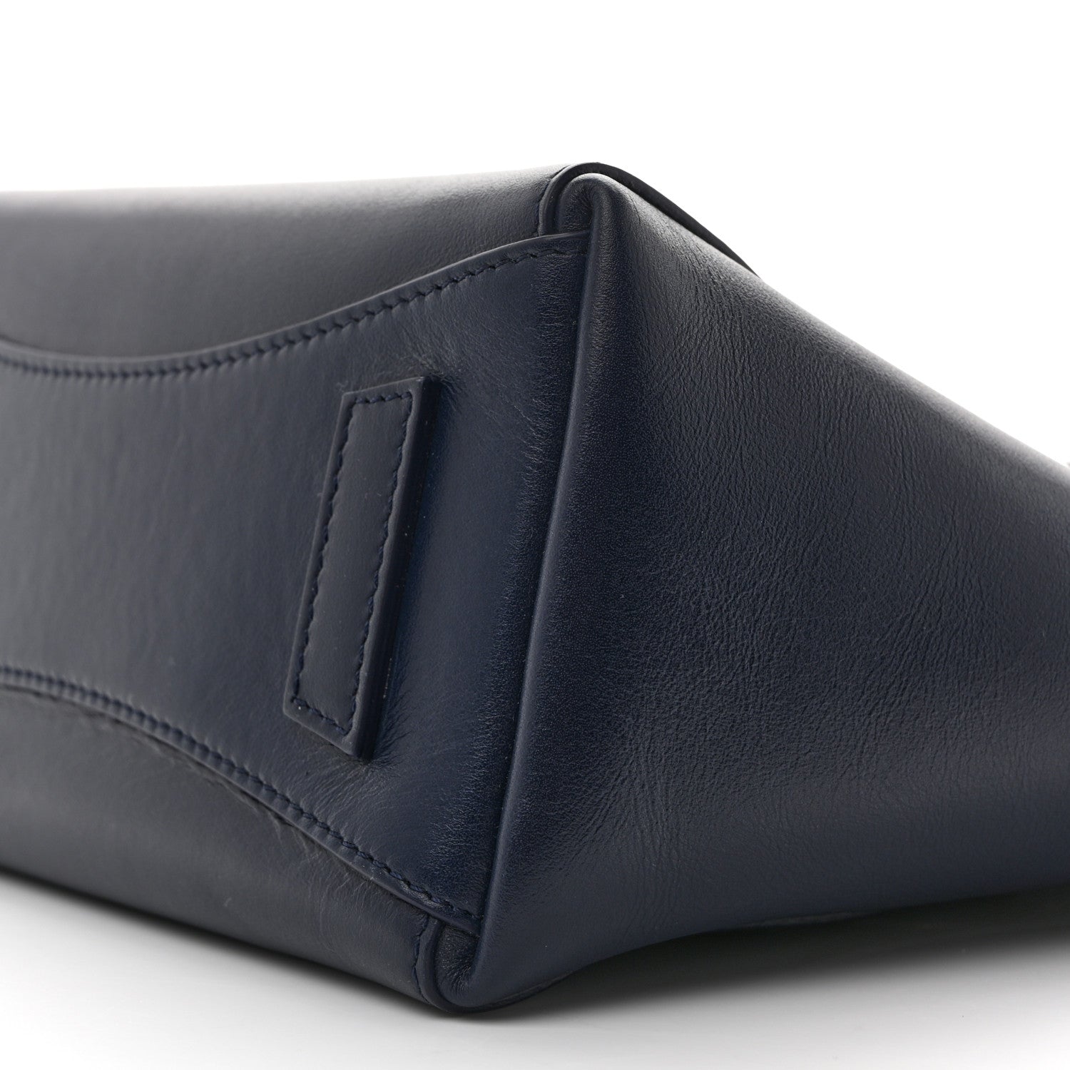 Box Calfskin Mini Sport Antigona Top Handle Bag Navy