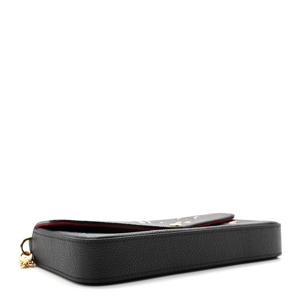 Empreinte Monogram Giant Felicie Pochette Black Beige
