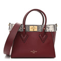 Calfskin Karung Snakeskin Mahina On My Side PM  Griotte Red