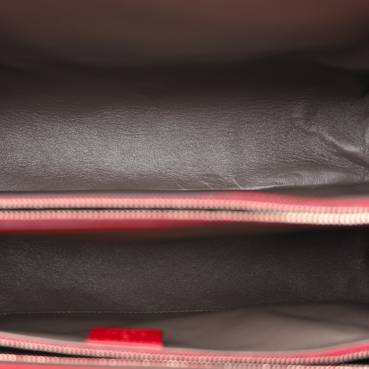 Shibuya Calfskin Medium Zumi Top Handle Bag Hibiscus Red