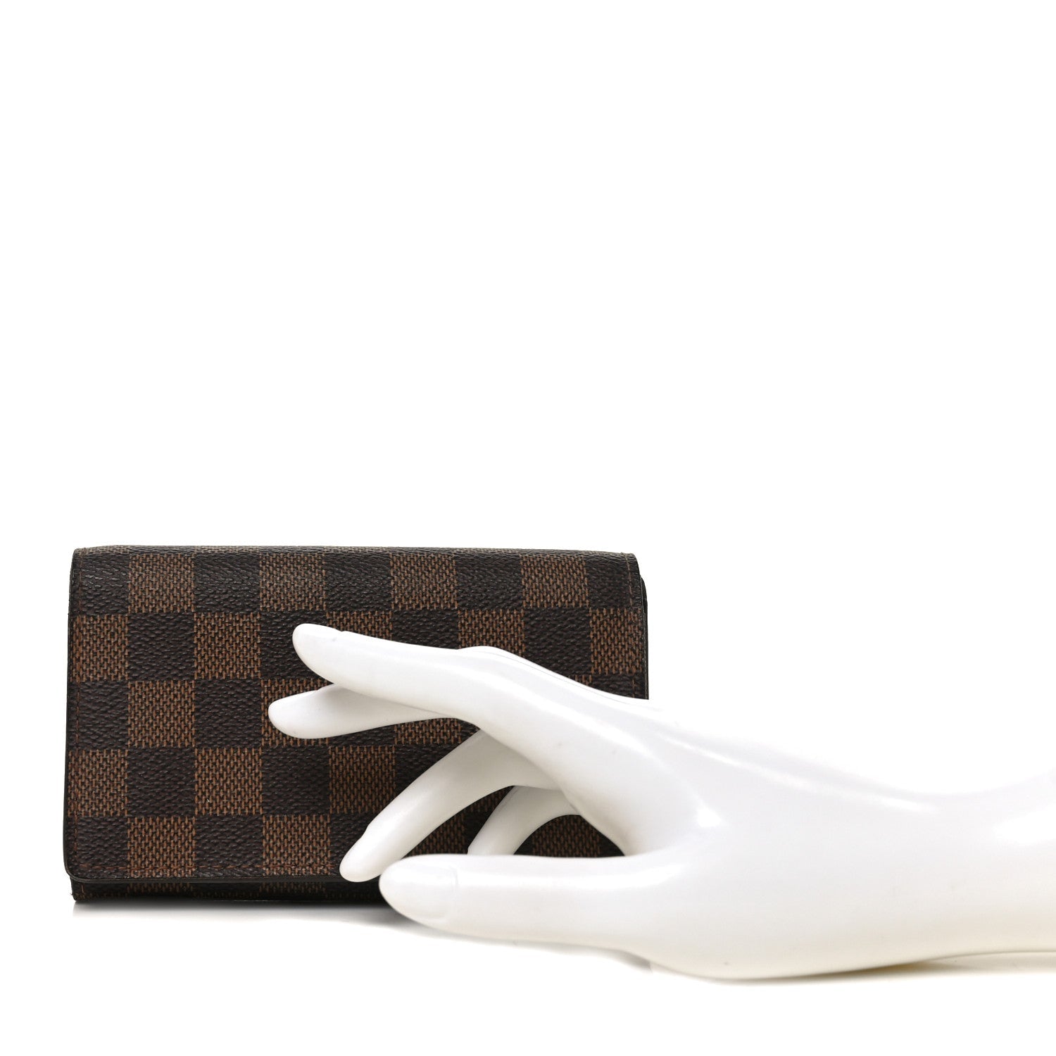 Damier Ebene Porte-Monnaie Billets Tresor Wallet