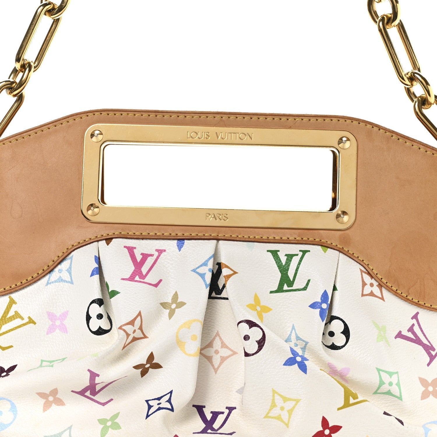 Monogram Multicolor Judy PM White