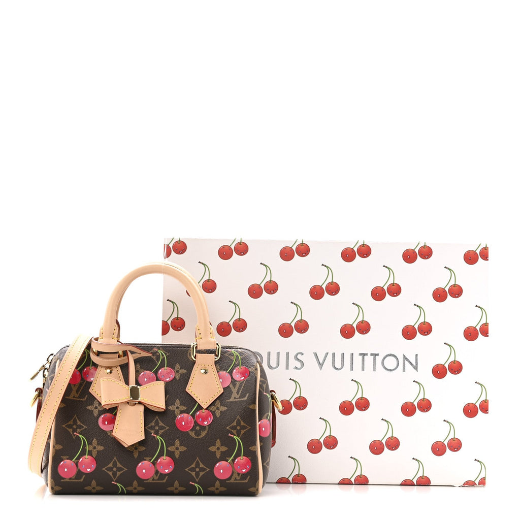 LV X TM Monogram Cerises Speedy Bandouliere 20