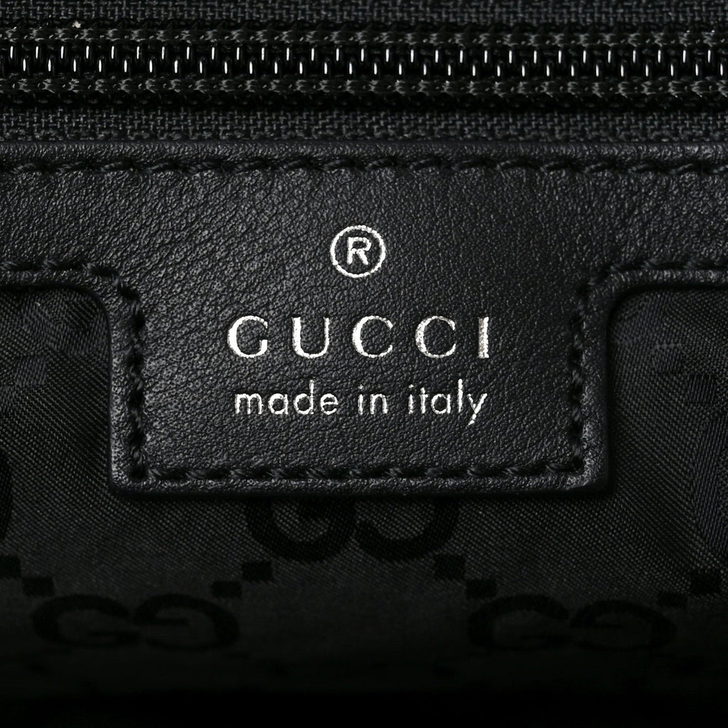 Nylon Logo Tote Black