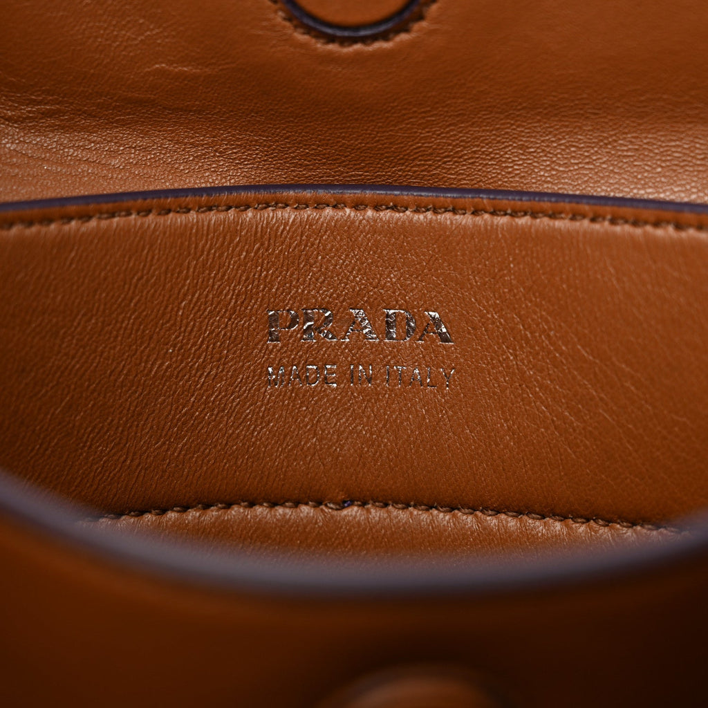 Scamosciato Suede Medium Double Handle Tote Uva Nocciolo