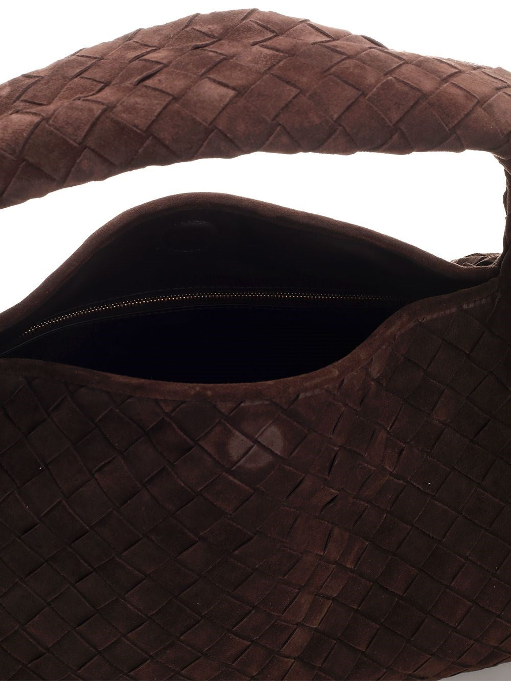 Bottega Veneta Women "Hop" Suede Bag