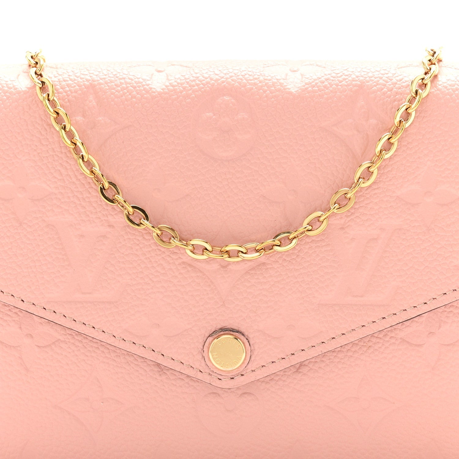 Empreinte Pochette Felicie Chain Wallet Rose Poudre