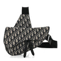 Oblique Mens Saddle Bag Blue