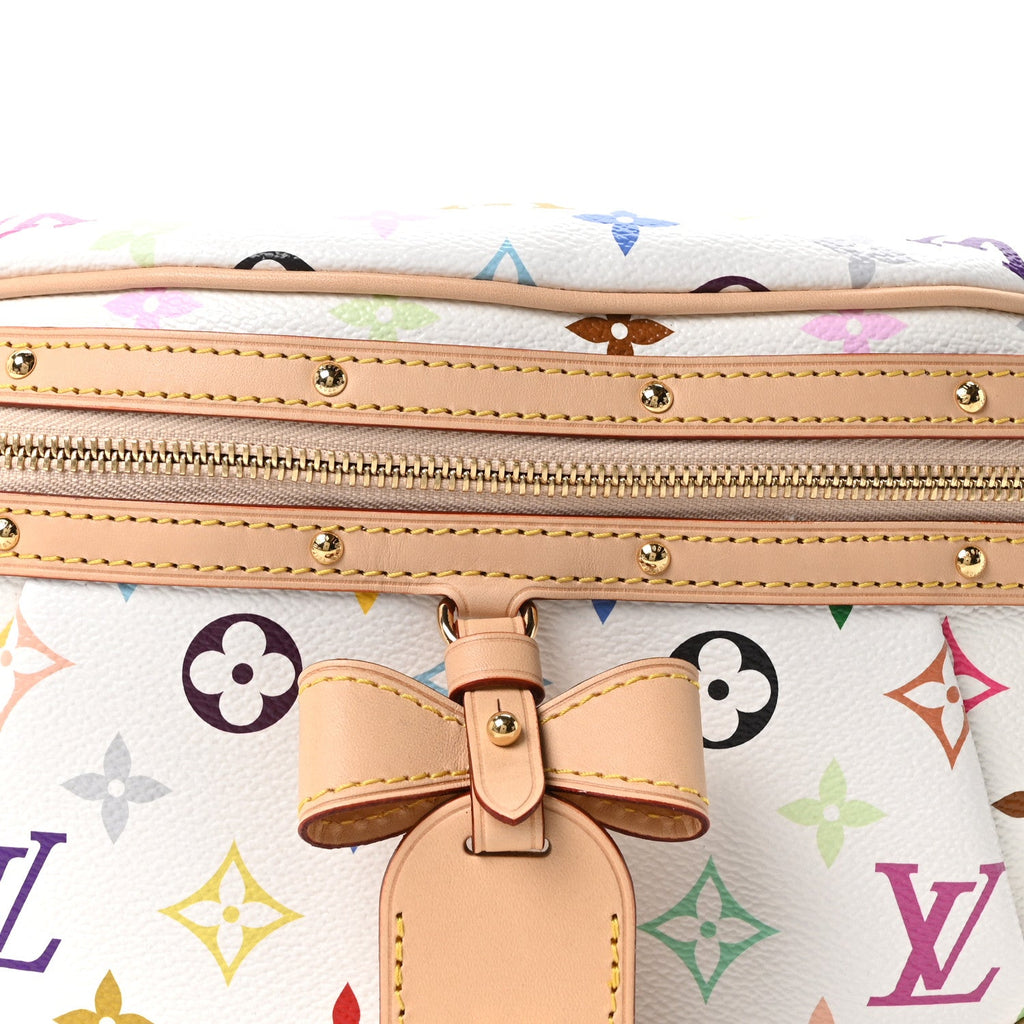 LV X TM Monogram Multicolor High Rise Bumbag White